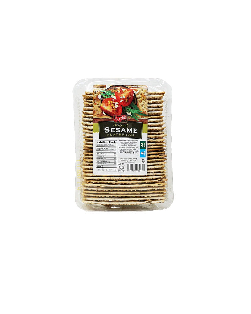 Sophia - Toasted Flatbread-Original Sesame 283gr