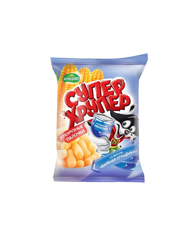 Super Hruper - Corn Sticks Condensed Milk 85gr