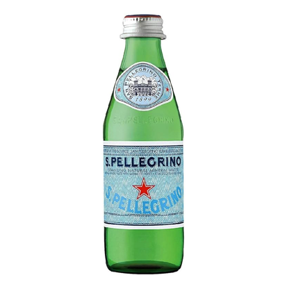 Water Sparkling Mineral 6 pk – Glass – 8.45oz (250ml)