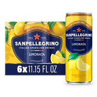 Газированный напиток Limonata Slim, 6 шт. – 11,16 жидких унций (330,0 мл)