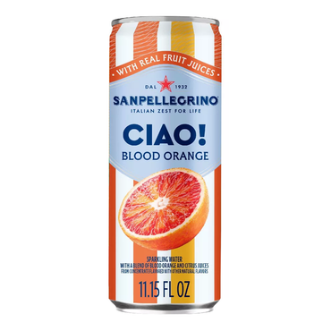 Water Sparkling Ciao! Blood Orange 6 pk – Can – 11.15oz (315ml)