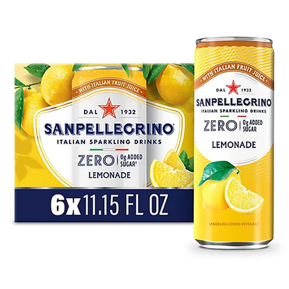 Water Sparkling Zero Limonata 6 pk – Can – 11.15oz (315ml)