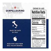 Газированный напиток Aranciata Slim – 11,16 жидких унций (330,0 мл)