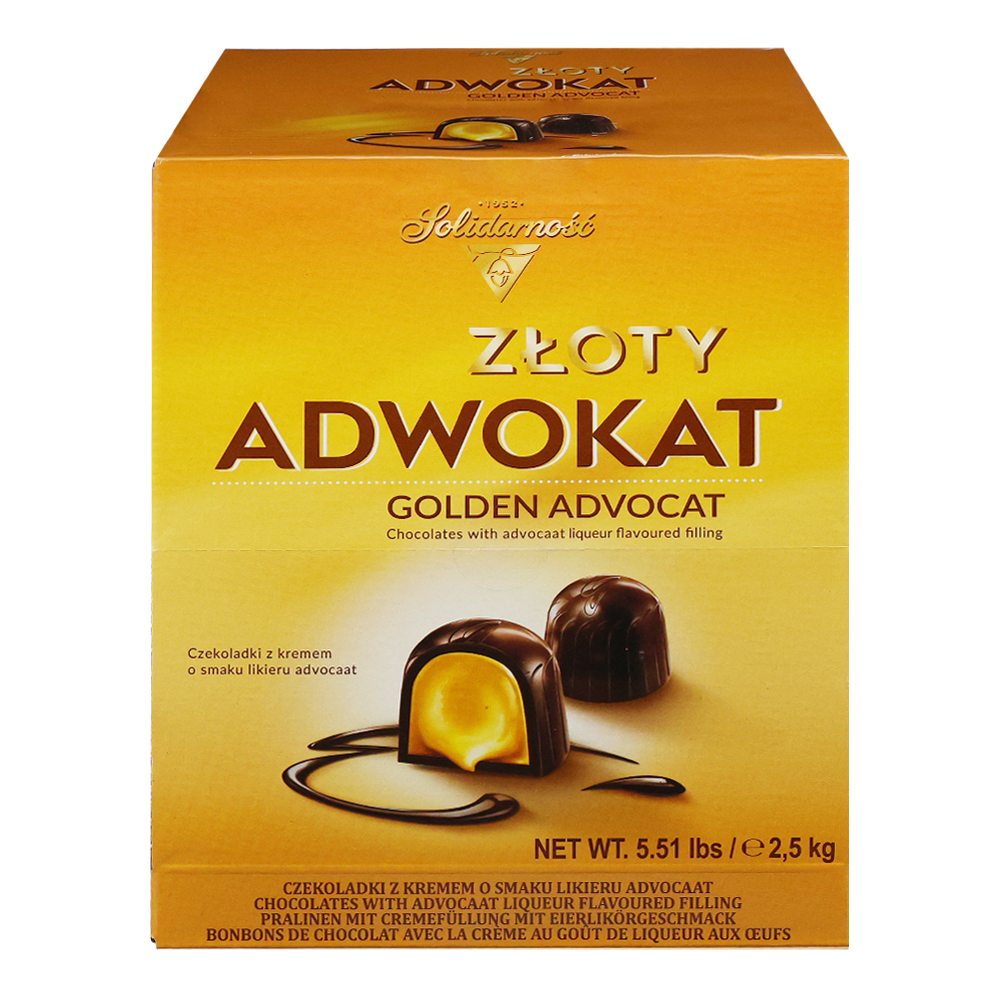Candy Choco Golden Advocat – 1lb (454g)