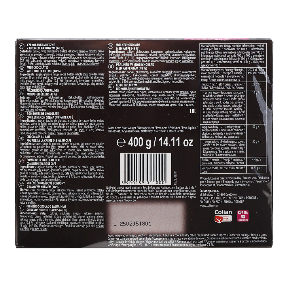 Candy Caffe –  Gift Box – 14.11 oz (400gr)