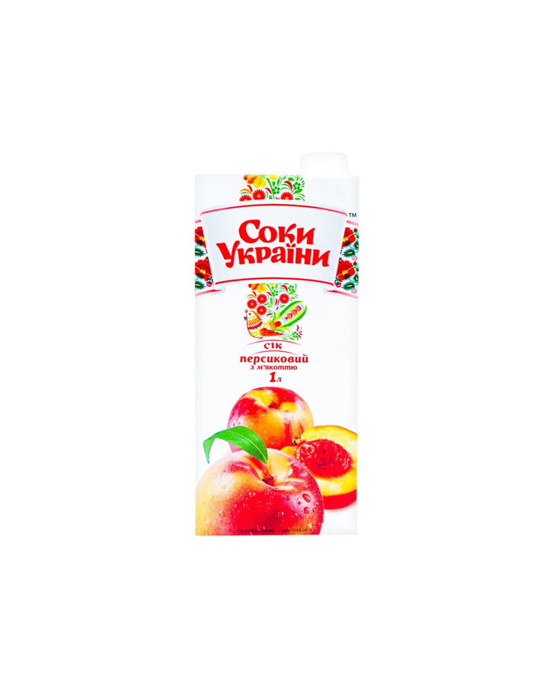 Soki Ukraini - Juice (Tp) Peach 1lt