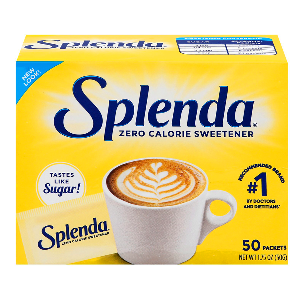 Sugar Substitute Splenda (50 ct) – 1.75 oz (50 gr)