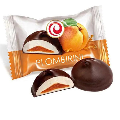 Candy Choco Plombirini Apricot – 1lb (454g)
