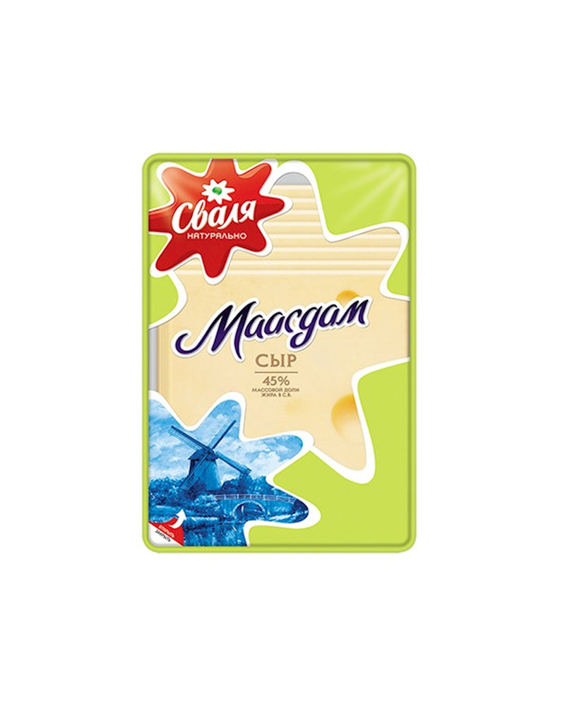 Svalya – Sliced Cheese Maasdam 45% 150gr