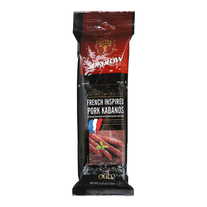 Pre Pack Kabanosy French – 4.23 oz (120gr)