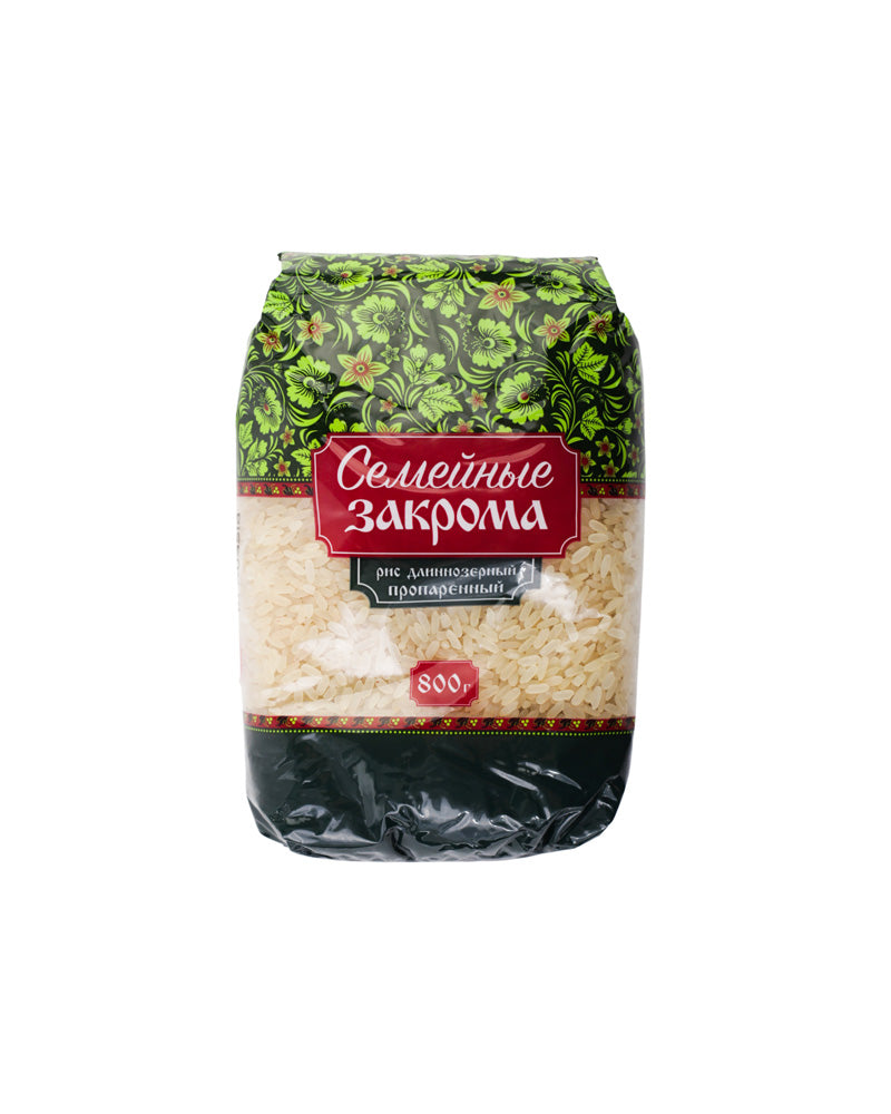 Semeynie Zakroma - Groats Rice Long (Steamed) 800gr