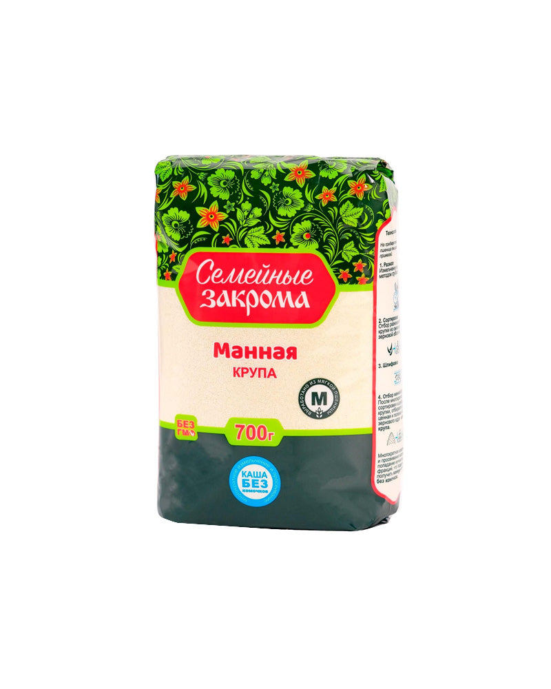 Semeynie Zakroma - Groats Semolina (Mannaya) 700gr