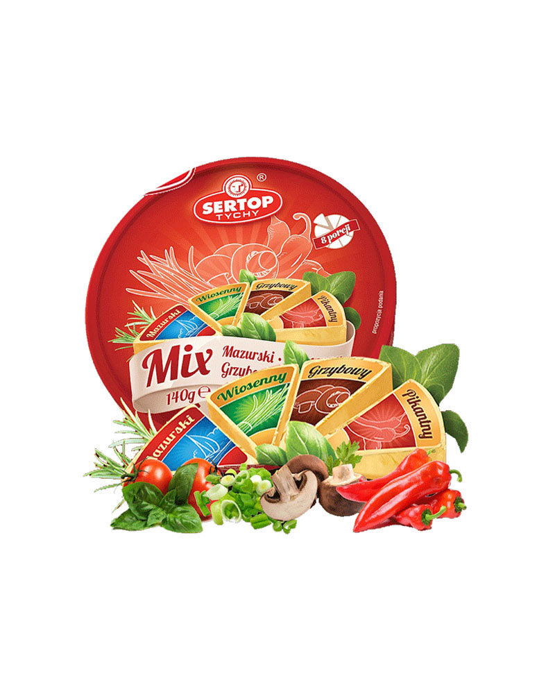 Sertop - Cheese Processed (Round) Mix Homestyle 140gr