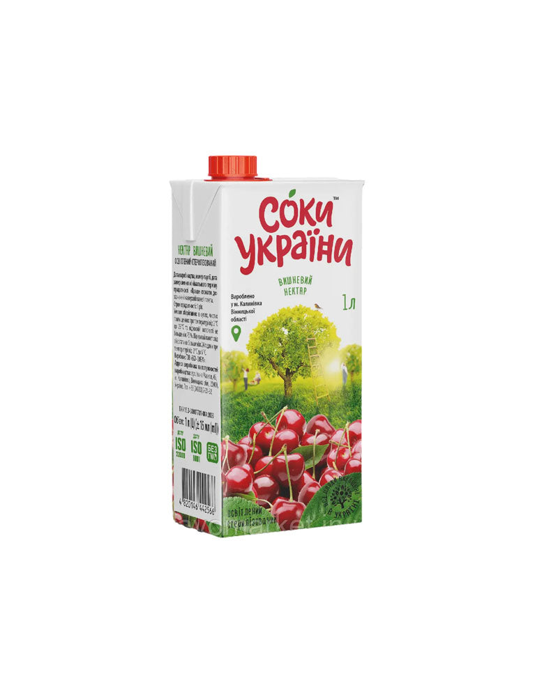 Soki Ukraini - Juice (Tp) Sour Cherry 1lt