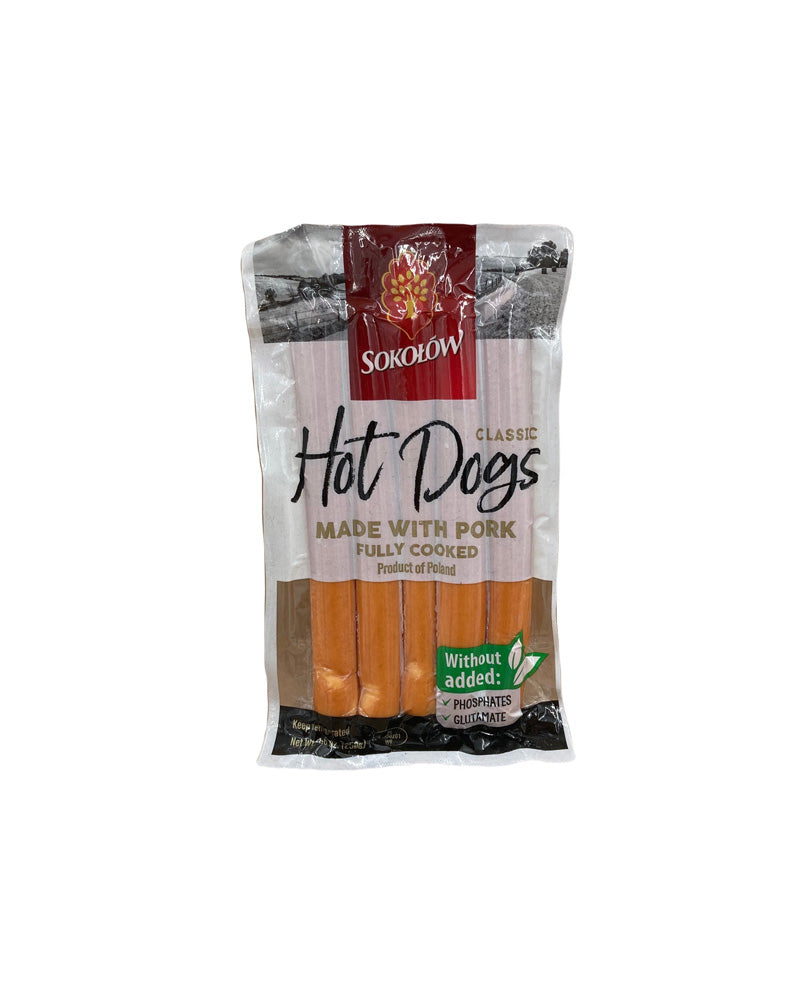 Sokolow - Pork Sausage Hot Dogs 250gr