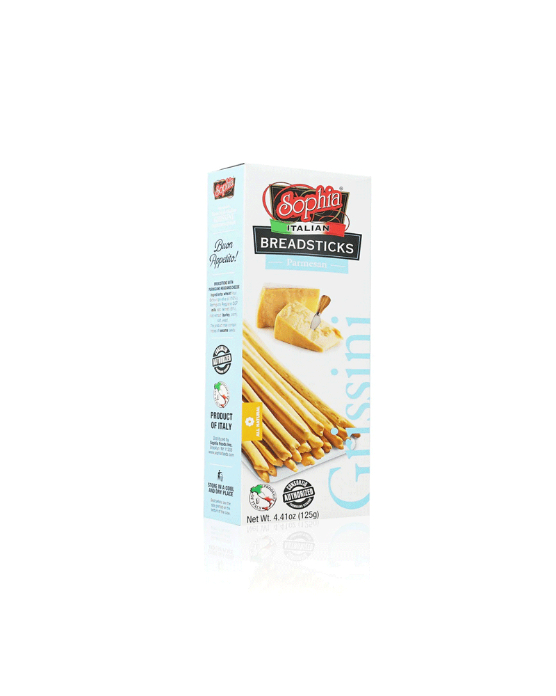 Sophia - Bread Sticks Grissini-Parmesan 125gr