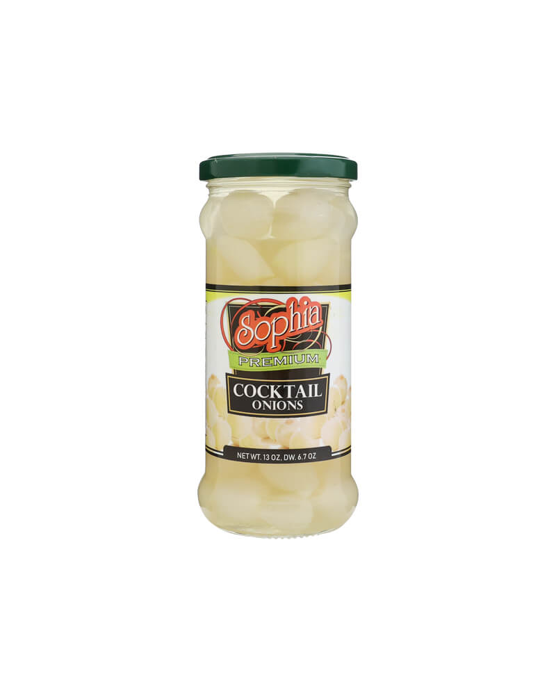 Sophia - Brine Coctail Onions 13oz