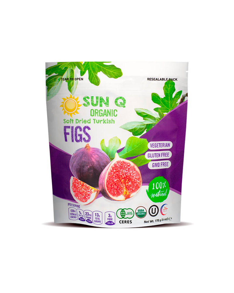 Sun Q - Dry Fruits Soft-Figs 170gr