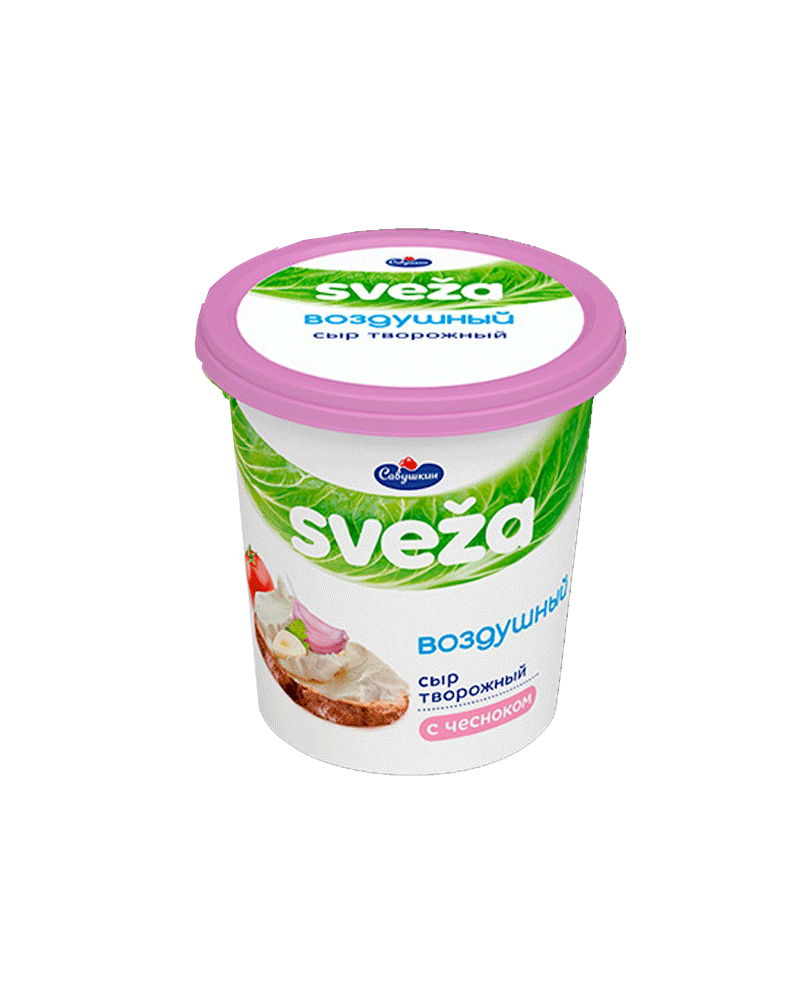 Sveza - Cream Cheese Vozdushniy W/Garlic 150gr