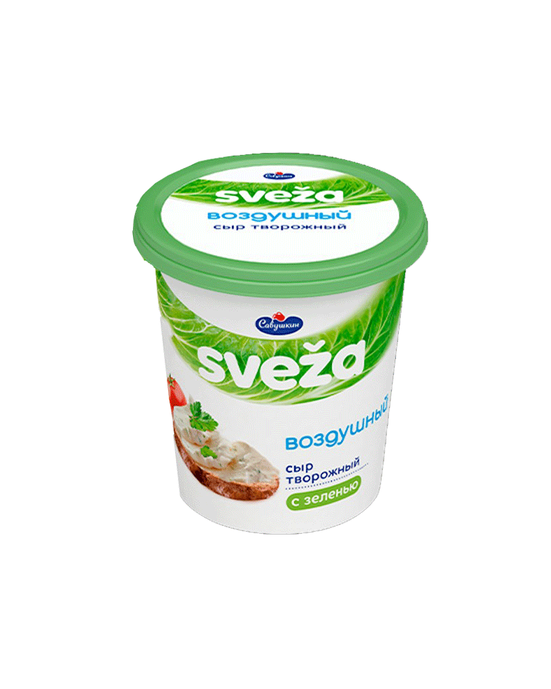 Sveza - Cream Cheese Vozdushniy W/Greens 150gr