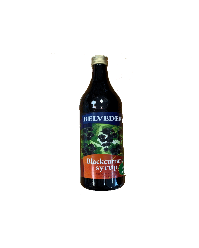 Belveder – Syrup Blackcurrant 1lt