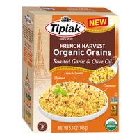 Organic Grains French Couscous, Quinoa, Lentils with Garlic and Olive Oil – 5.1 oz (145 gr)