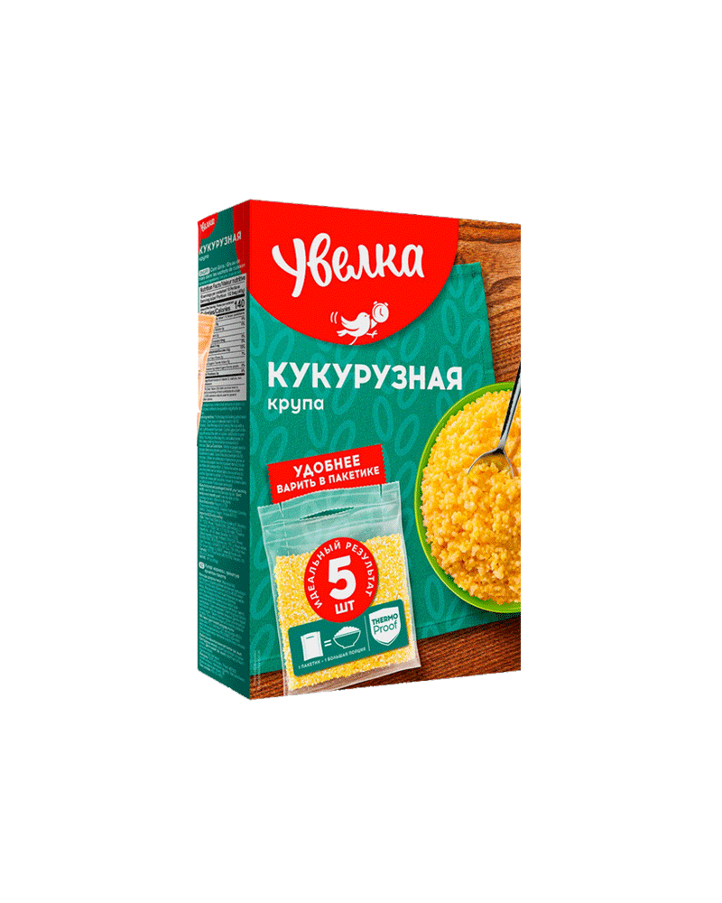 Uvelka - Grains (Boil Bag) Corn 5*80gr