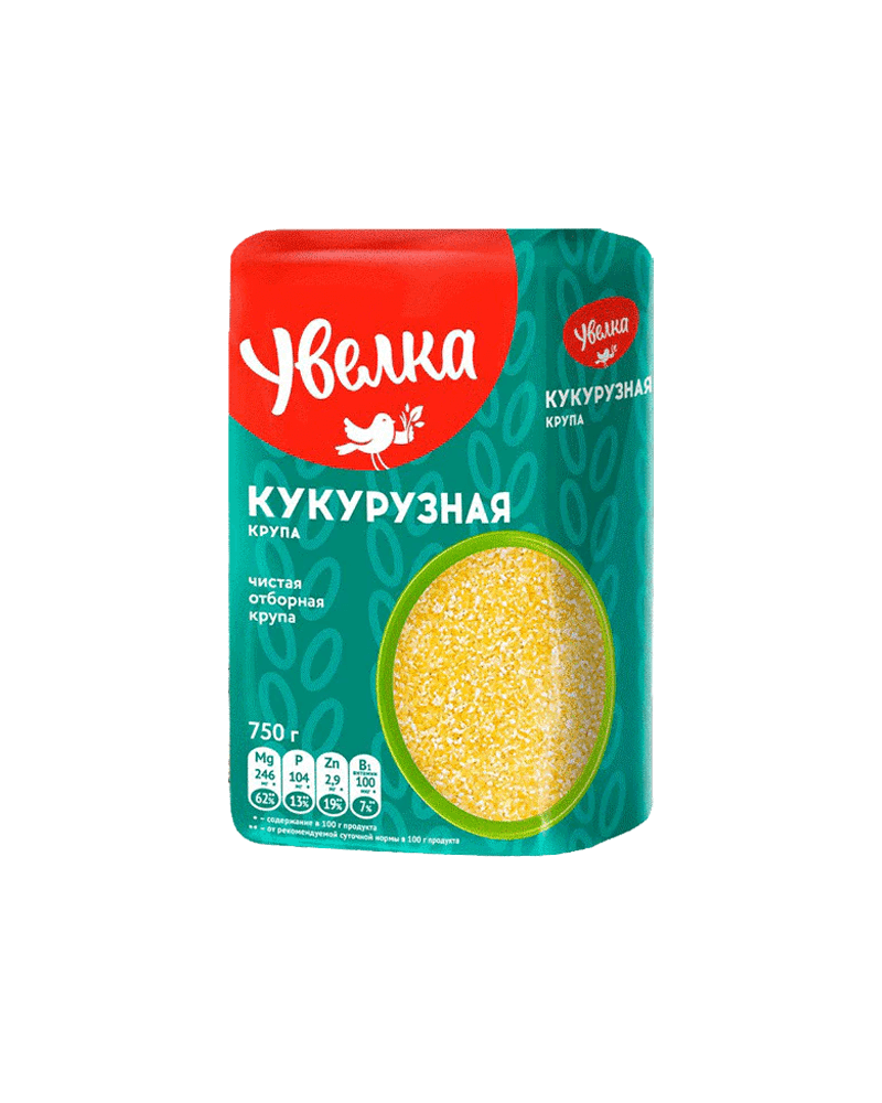 Uvelka - Grains Corn (Kukuruznaya) 750gr