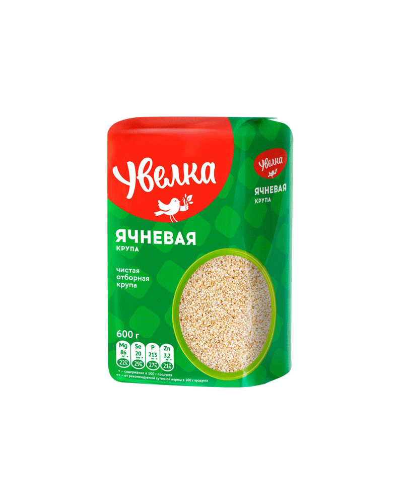 Uvelka - Grains Fine-Barley (Yachnevaya) 600gr