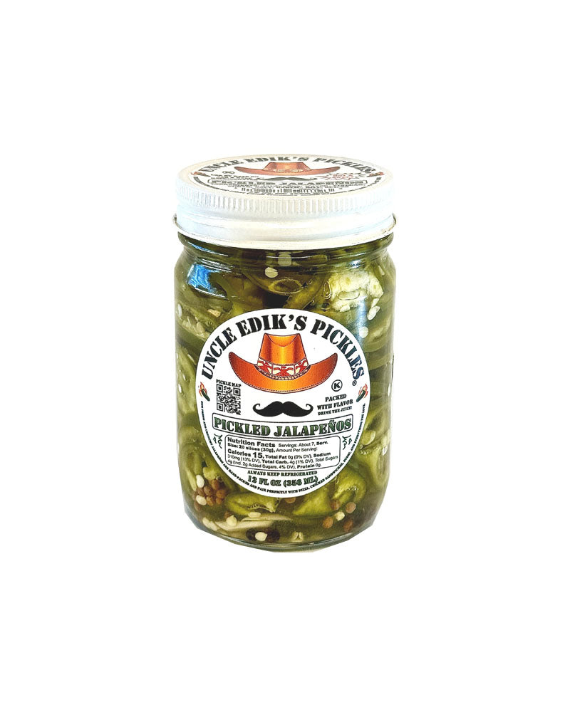 Uncle Edik's - Pickled Homestyle Jalapenos 255gr