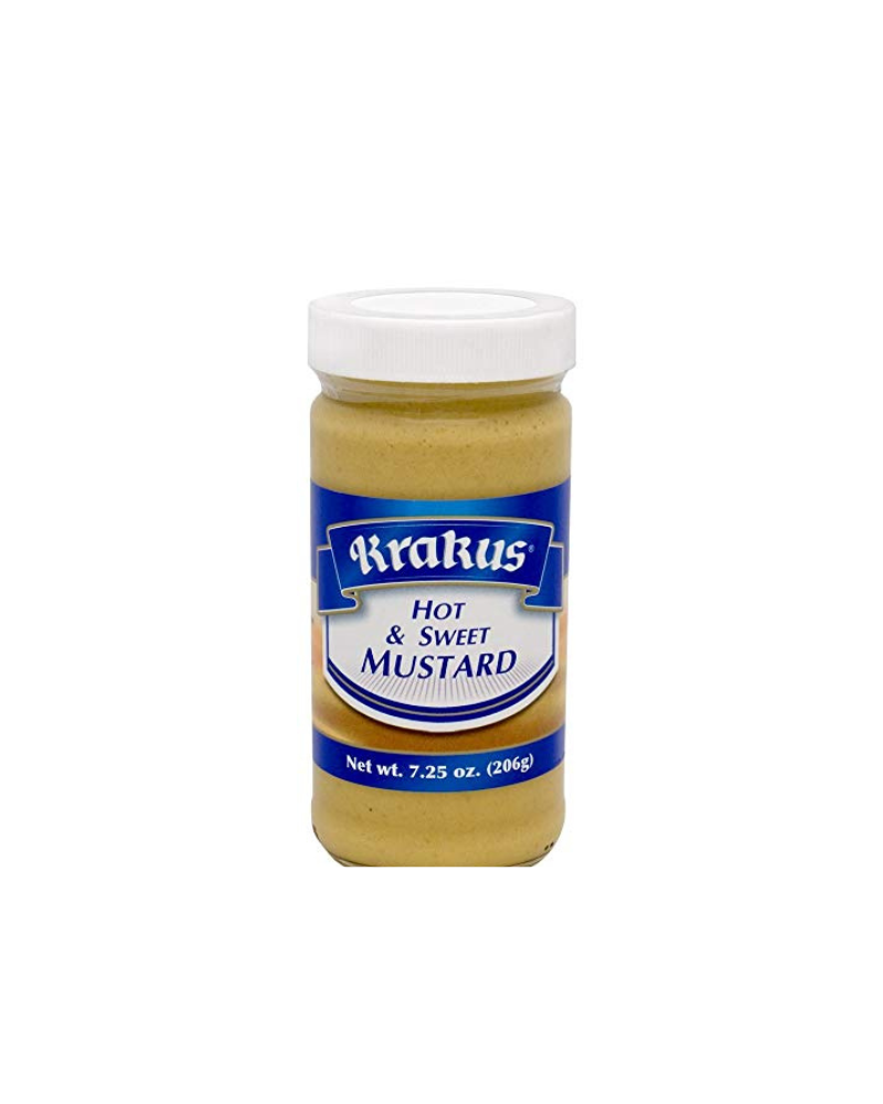 Krakus - Sauce-Seasoning Mustard Hot&amp;Sweet 206 gr