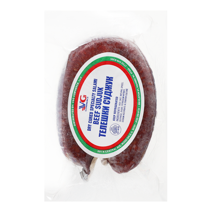 Sausage Dry Beef Soudjuk –  Pre Pack –   Sold by Weight
