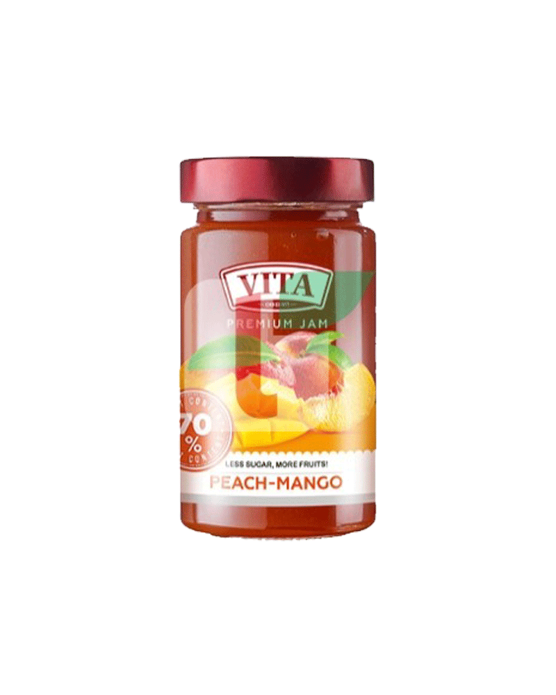 Vita - Jam Premium Peach-Mango 380gr