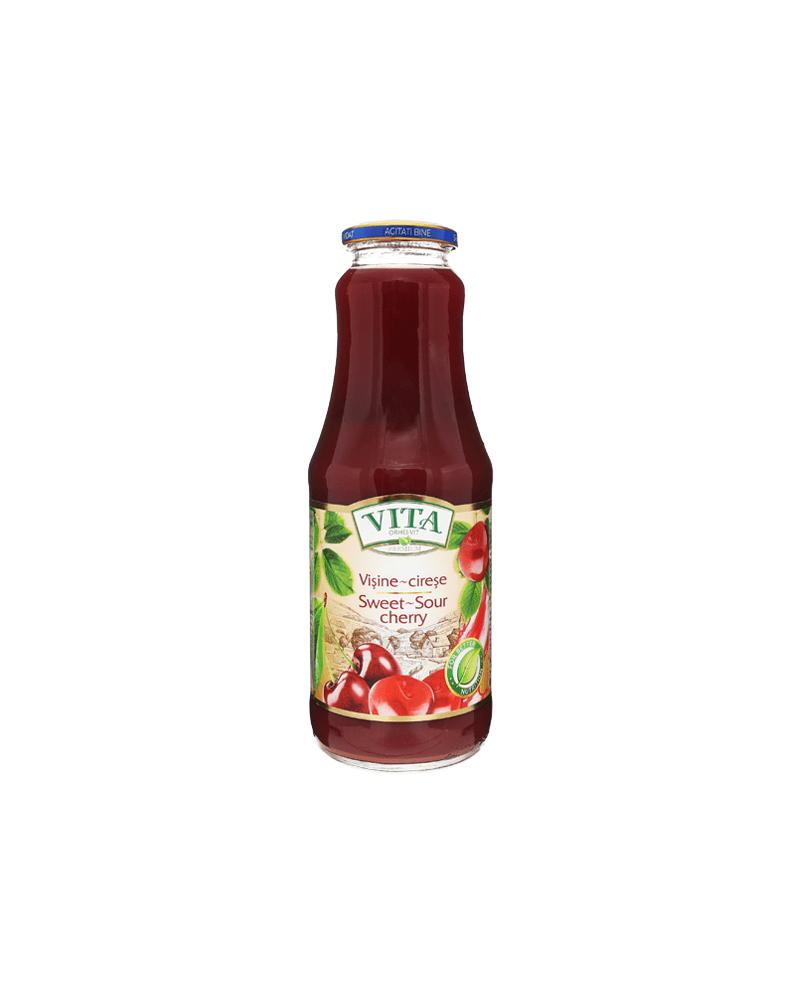 Vita - Juice (Glass) Sour-Sweet Cherry Nectar 1lt