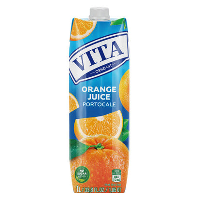 Juice Orange –  Tetrapak –  1.06 qt – 33.81 fl oz (1.0lt)
