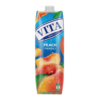 Juice Peach Nectar –  Tetra Pak – 33.81 fl oz (1.0lt)