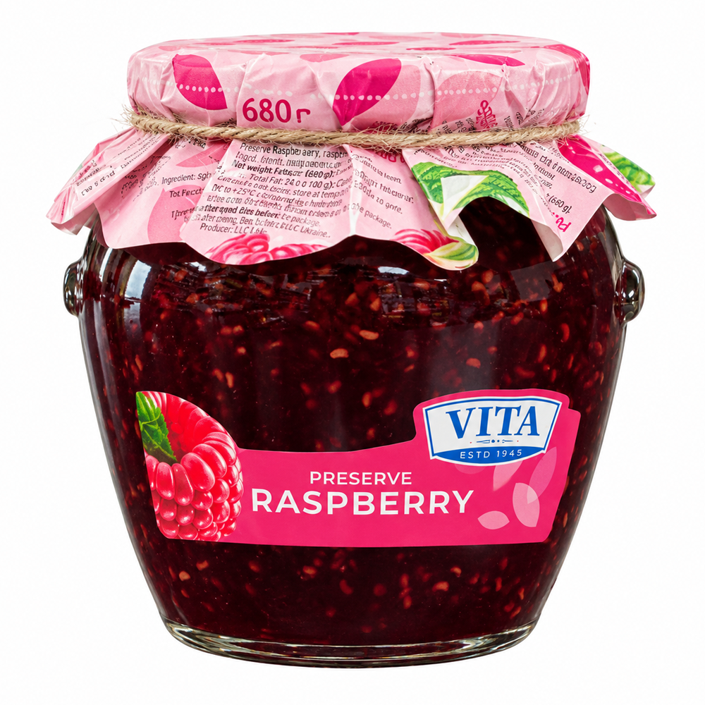 Preserve Raspberry – 23.63 oz (670gr)