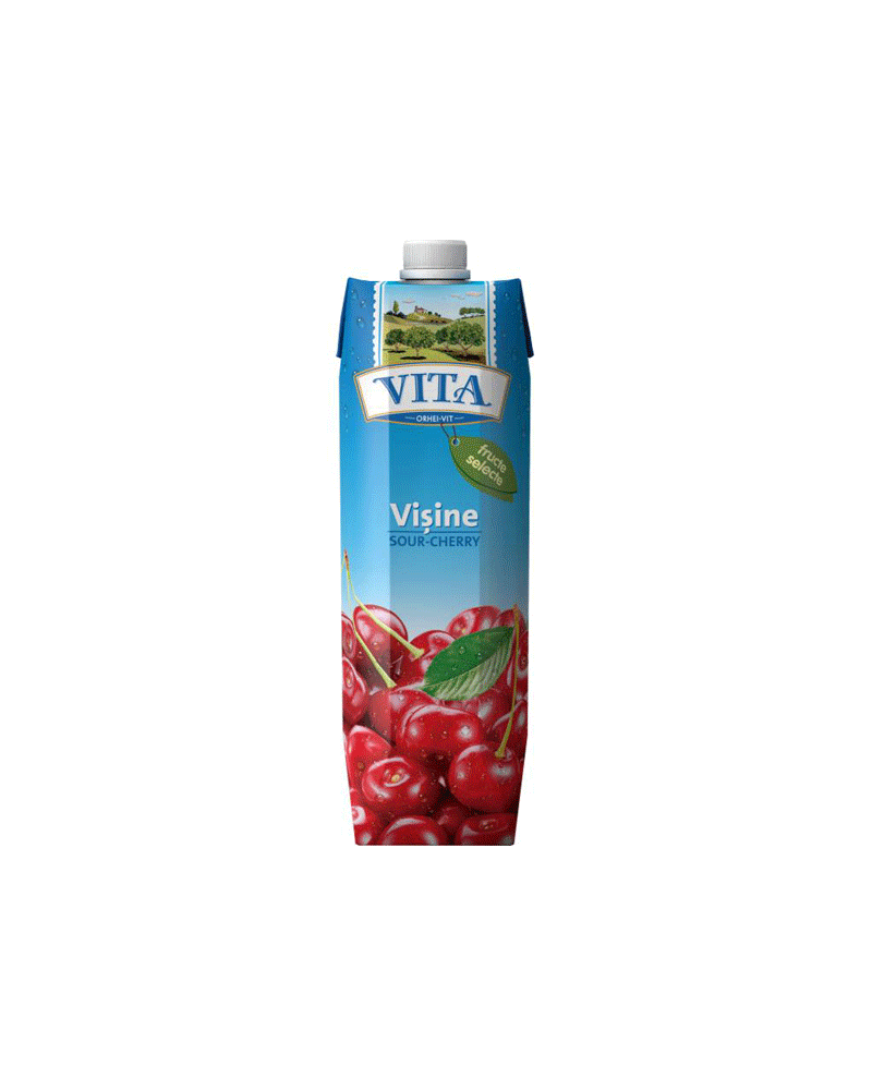 Vita - Juice Sour Cherry Nectar (Tp) 1lt