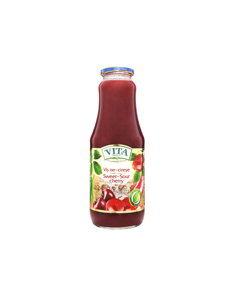 Vita - Juice (Glass) Sour-Sweet Cherry Nectar 1lt