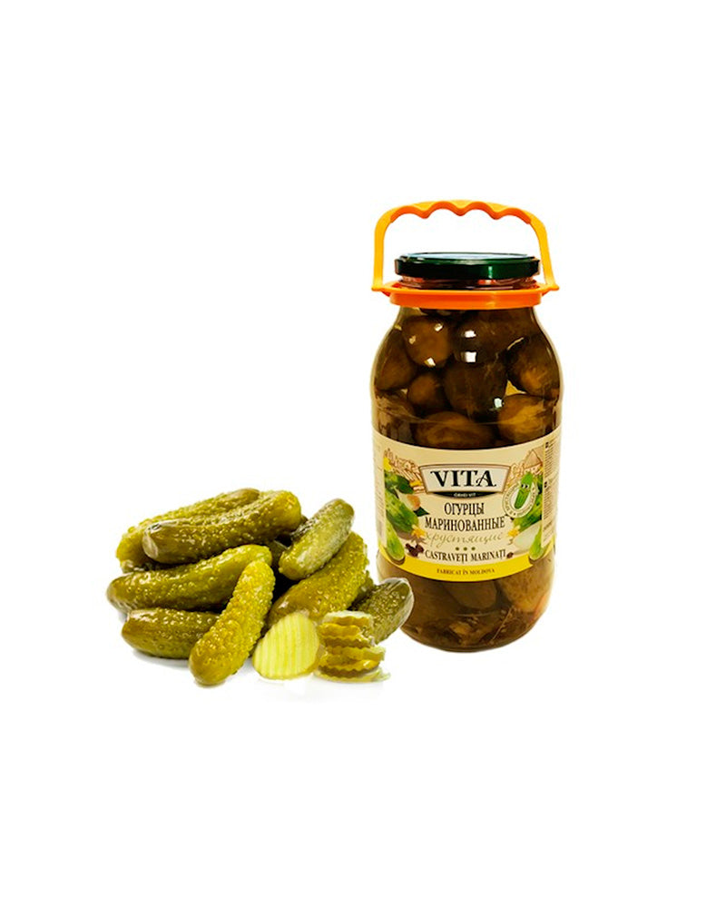 Vita - Marinated Cucumbers (6-9cm) 1850gr