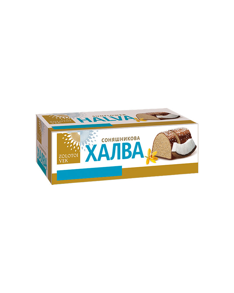 Zolotoi Vek - Halva Sunflower (Choco) W/Coconuts 470gr