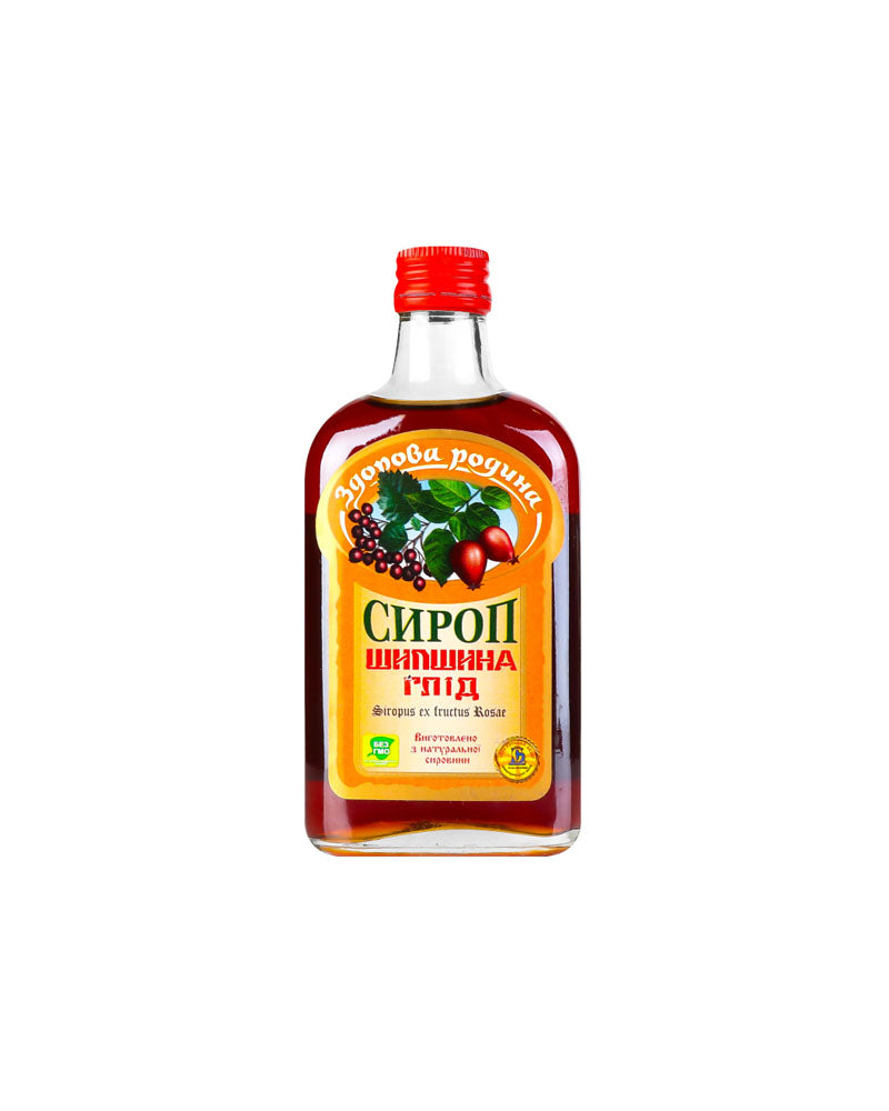 Zdorova Rodina – Syrup Rosehip W/Hawthorn 250gr