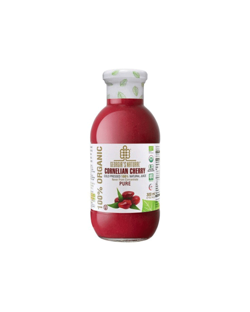 Georgia's Natural - Organic Juice (Exclusive) Cornelian Cherry 300ml