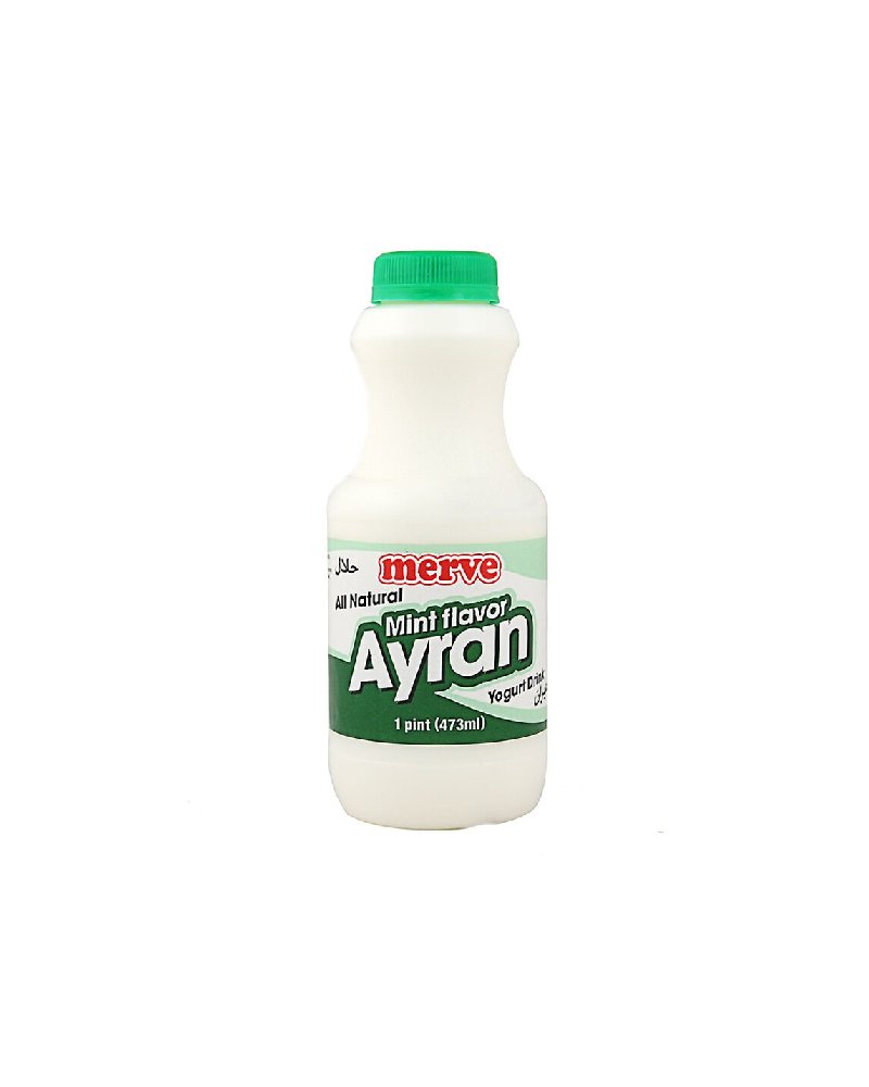 Merve - Yogurt Drink Ayran Mint 15.9oz/473ml