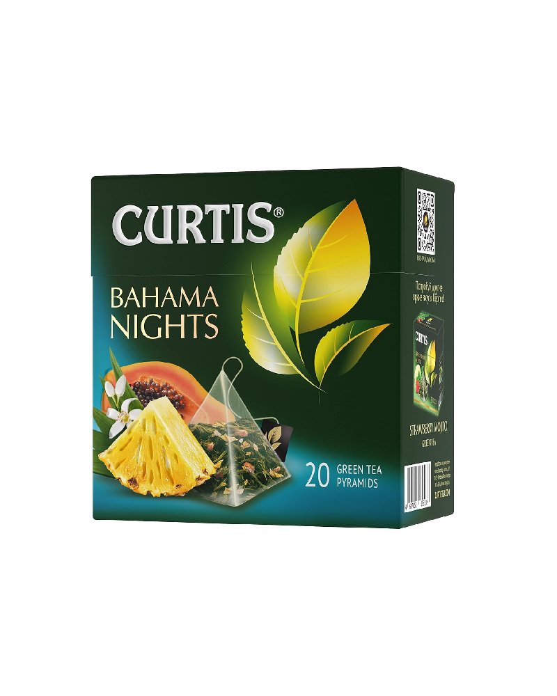 Curtis - Green Tea Bahama Nights 3D Tea Bags 20tb