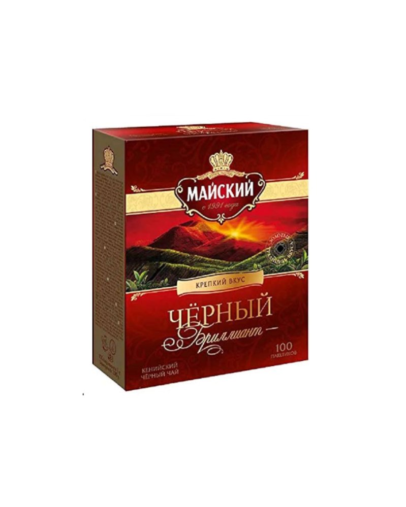 Mayskiy - Black Tea Black Diamond (Cherniy Brilliant) 100tb