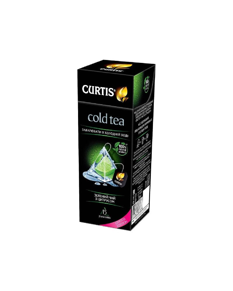 Curtis - Black Tea Cold W/Citrus 3D Tea Bags 12tb