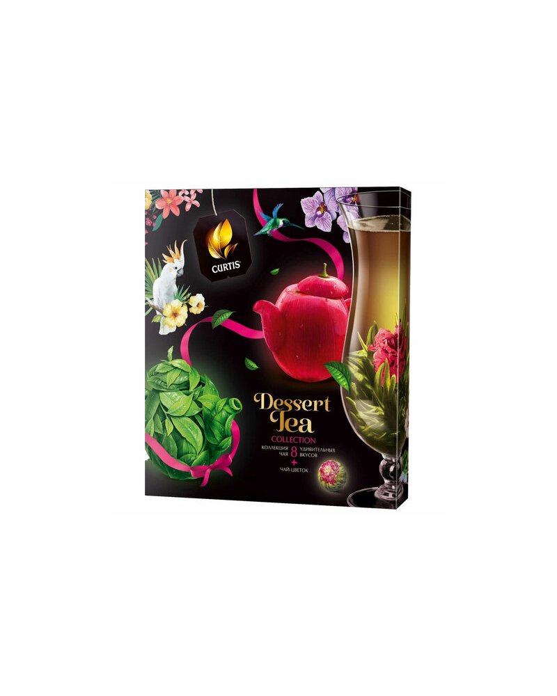 Curtis - Tea Assorted Dessert Collection &amp; Blossom Tea (8 Varieties * 5tb) 40tb