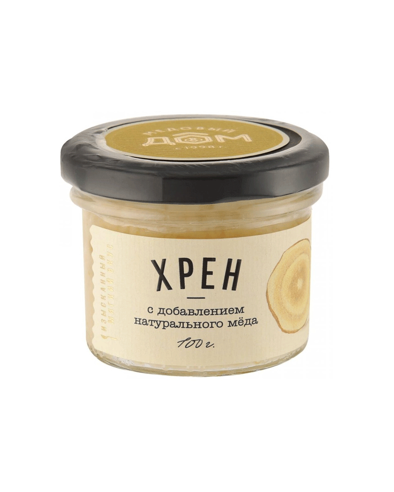 Medoviy Dom - Sauce-Seasoning Horseradish With Honey 100gr