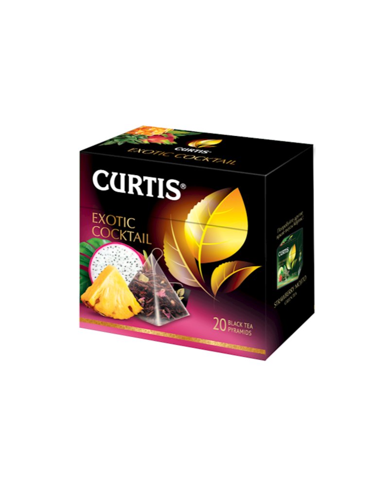 Curtis - Black Tea Exotic Coctail 3D Tea Bags 20tb